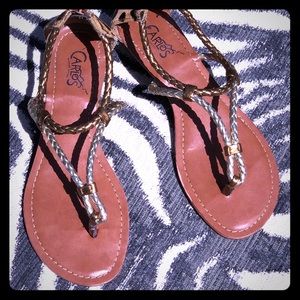 Carlos Santana Wedge Sandals